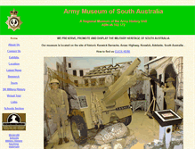 Tablet Screenshot of amosa.org.au
